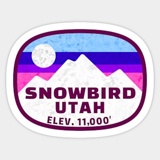 Ski Snowbird Utah Skiing Winter Sports Snowboarding Sticker